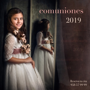 Campaña de comuniones 2019. Estudio de fotografía en Granada. Carlos Funes. El mejor fotógrafo de Comunión.